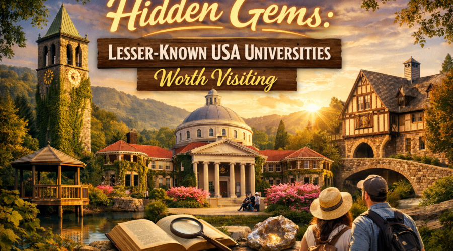Hidden Gems Lesser-Known universities in the USA Worth Visiting